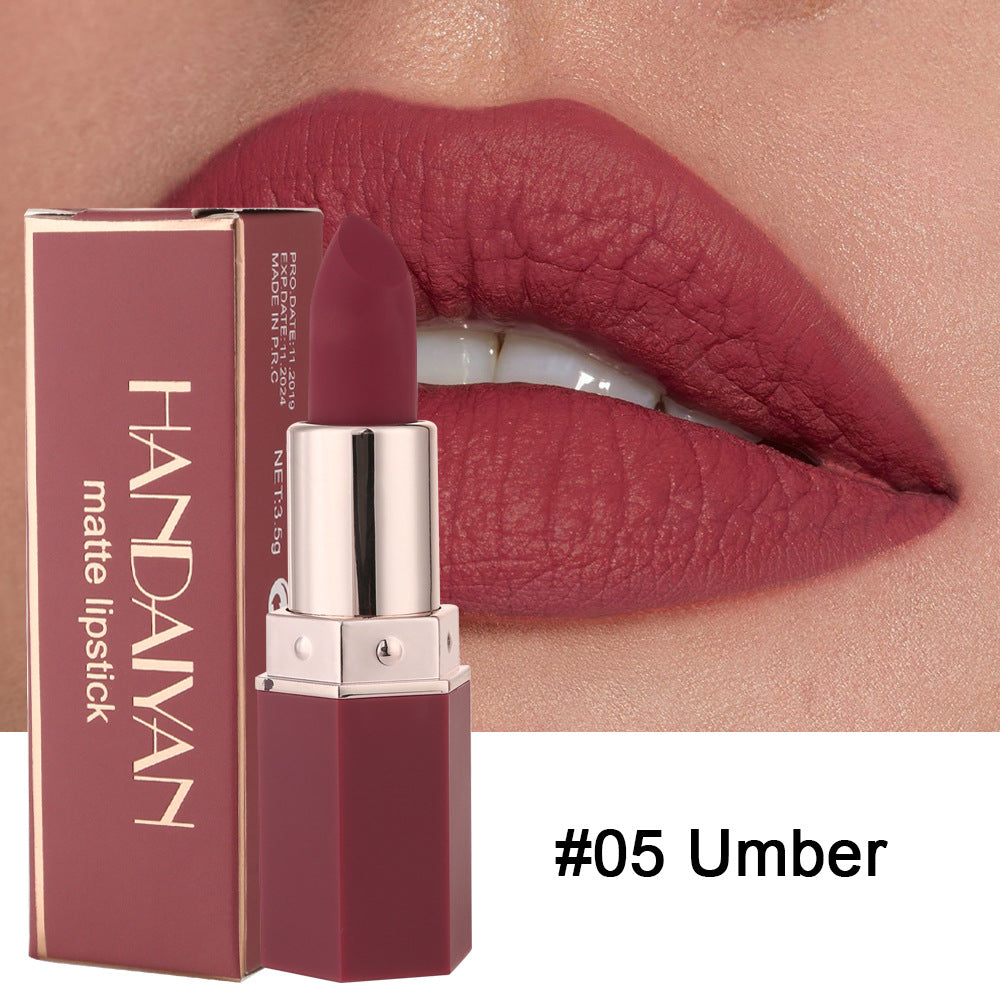 HANDAIYAN Han Daiyan 6-color Matte Nourishing Lipstick Lipstick HANDAIYAN Han Daiyan 6-color Matte Nourishing Lipstick Lipstick